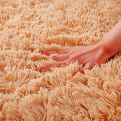 Soft Fluffy Area Rug Shaggy Carpet Nordic Floor Carpet Bedroom Bedside