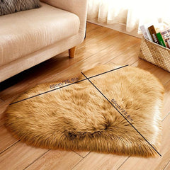 Soft Fluffy Area Rug Shaggy Carpet Nordic Floor Carpet Bedroom Bedside