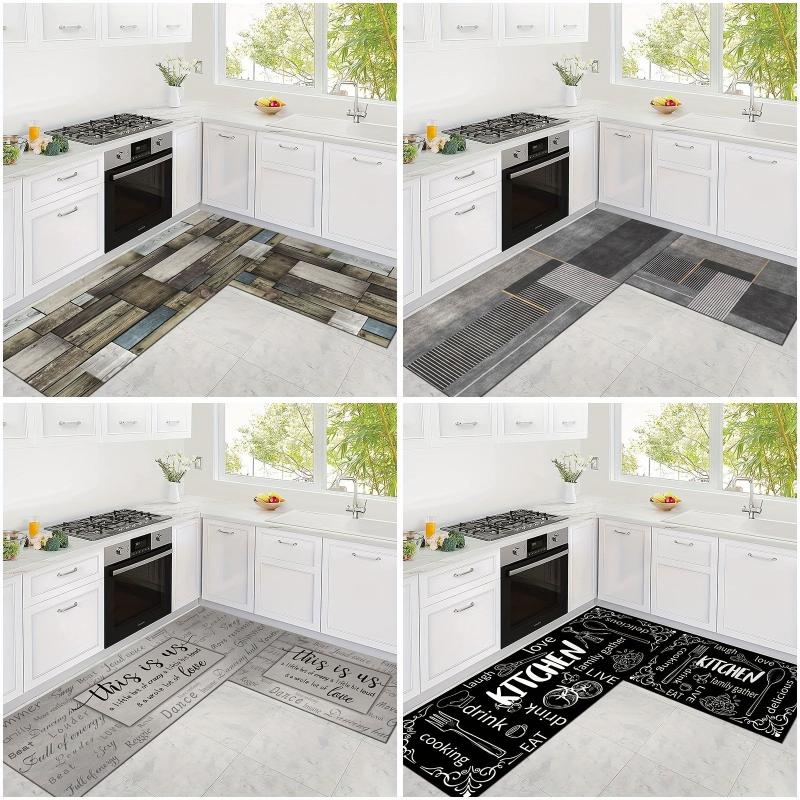 Anti Fatigue Kitchen Mat Thick Cushioned Non Slip Waterproof Carpet