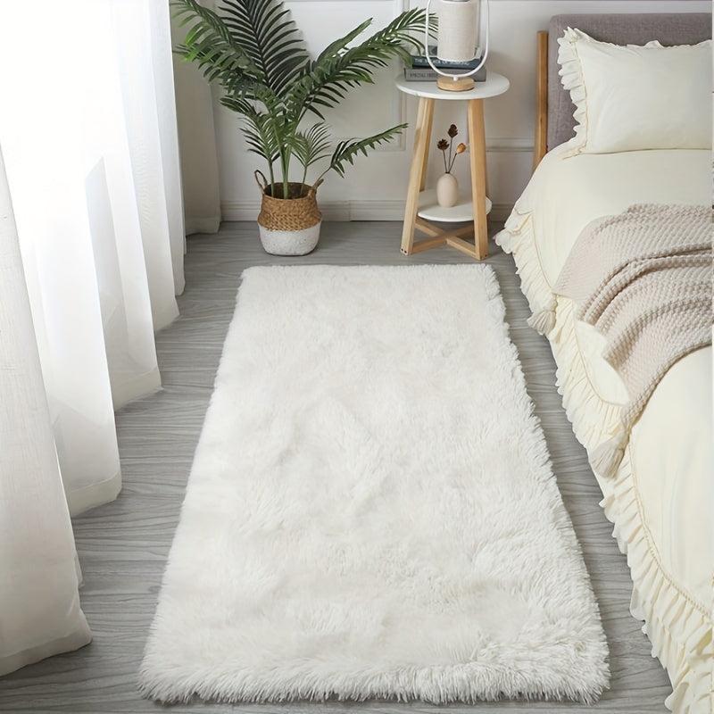 Soft Plush Area Rugs Non-slip Fuzzy Shag Plush Tie Dyed Living Room Carpet