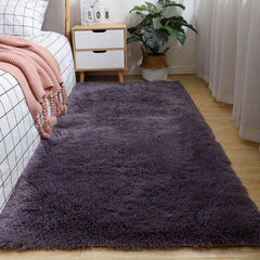 Soft Plush Area Rugs Non-slip Fuzzy Shag Plush Tie Dyed Living Room Carpet