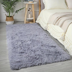 Soft Plush Area Rugs Non-slip Fuzzy Shag Plush Tie Dyed Living Room Carpet