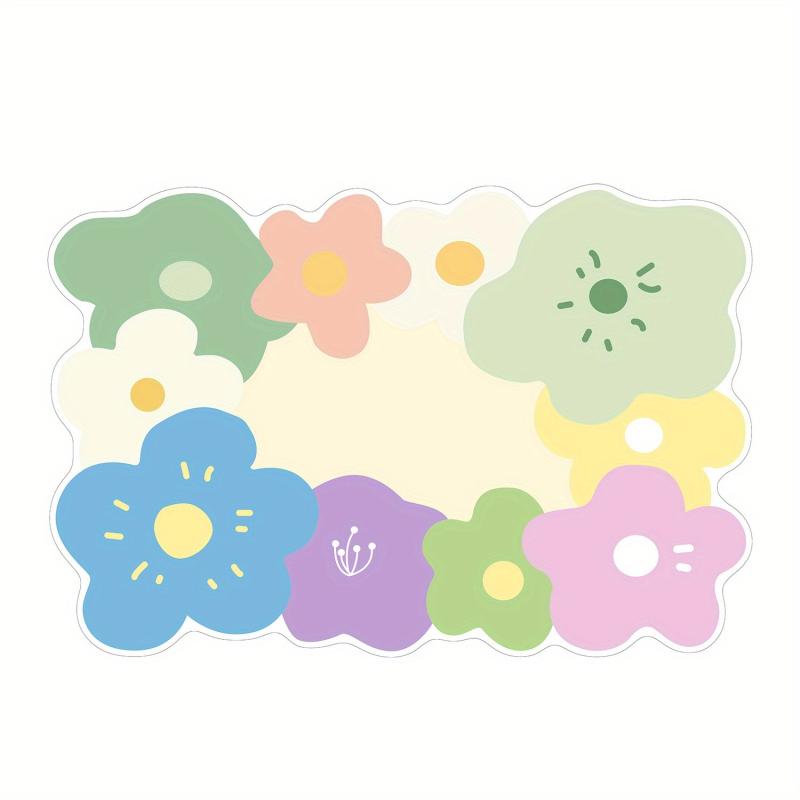 Geometric Shaped Flower Rug Soft Living Room Carpet