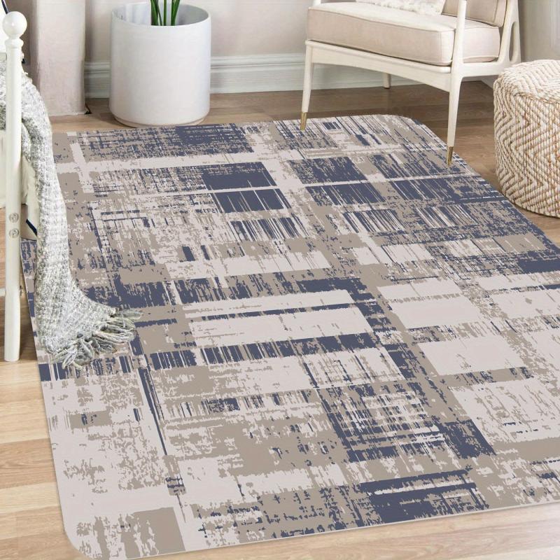 Anti Fatigue Shaggy Rug Machine Washable Living Bedroom Game Room Dormitory