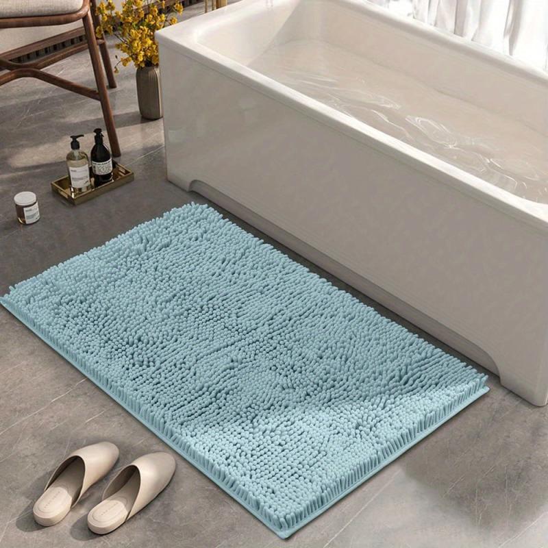 Soft Cozy Shaggy Bathroom Rug Non Slip Bath Mat