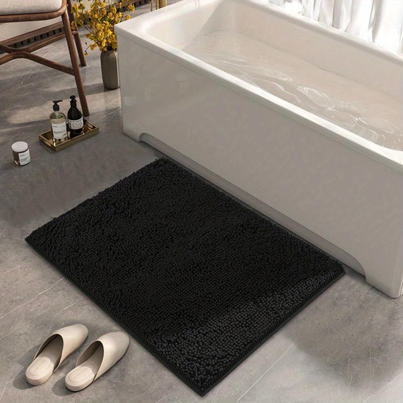 Soft Cozy Shaggy Bathroom Rug Non Slip Bath Mat