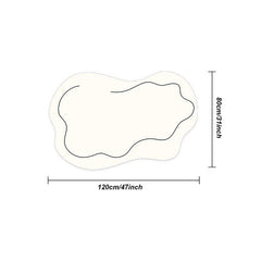 Modern Cloud Cashmere Area Rug Non-slip Shagyy Fluffy Living Room Carpet