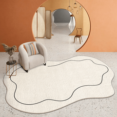 Modern Cloud Cashmere Area Rug Non-slip Shagyy Fluffy Living Room Carpet