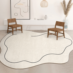 Modern Cloud Cashmere Area Rug Non-slip Shagyy Fluffy Living Room Carpet