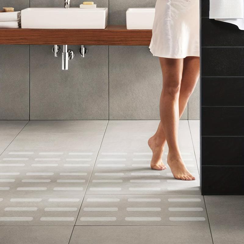 24PCS Non Slip Safety Bathtub Strips Anti Slip Tape Stair Floor Self