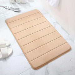 Extra Thick Memory Foam Bath Mat Absorbent Non-slip Bathroom Floor Mat