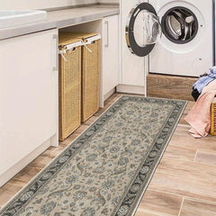Non Slip Vintage Runner Rug Machine Washable Stain Resistant Traditional Indoor