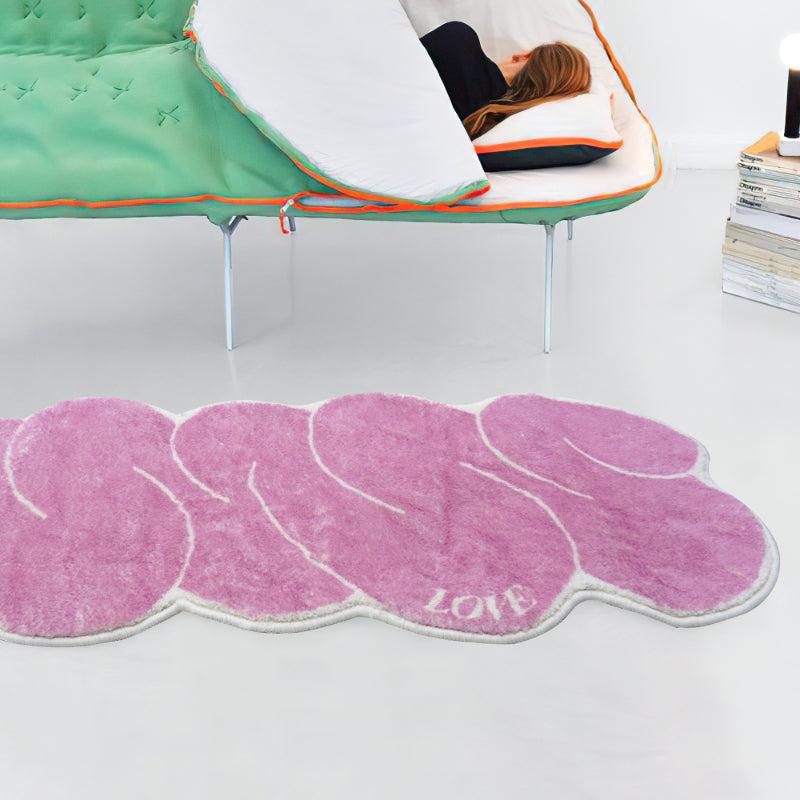 1pc LOVE Soft Waterproof Non Slip Kitchen Rug Set