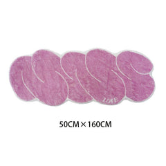 1pc LOVE Soft Waterproof Non Slip Kitchen Rug Set