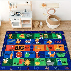 Educational Small Animal Printed Floor Mats