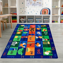 Educational Small Animal Printed Floor Mats