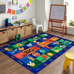 Educational Small Animal Printed Floor Mats