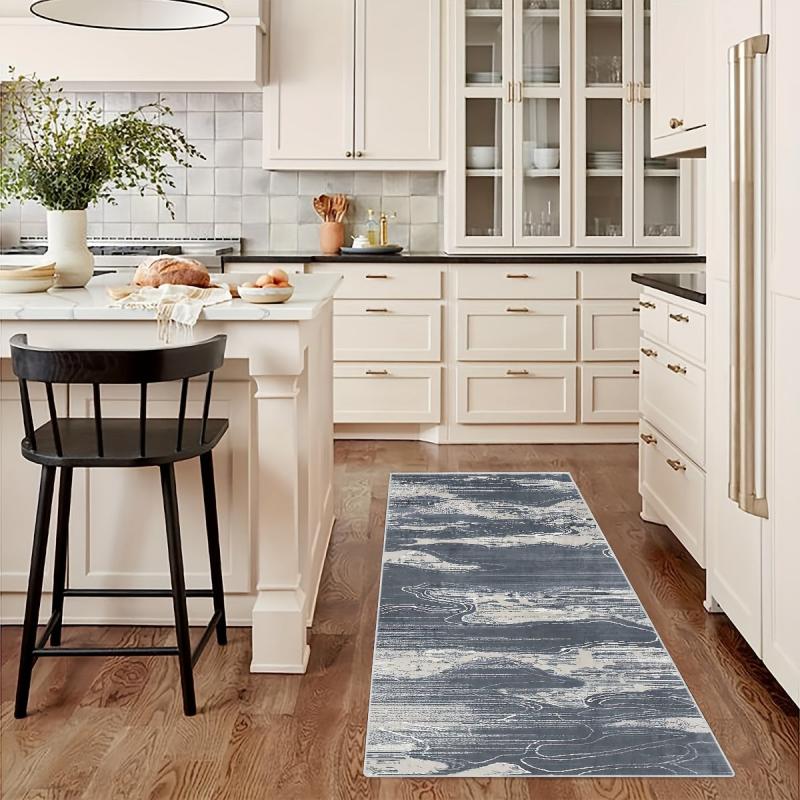 Soft and Non Slip Runner Rug for Laundry Room Hallway Kitchen