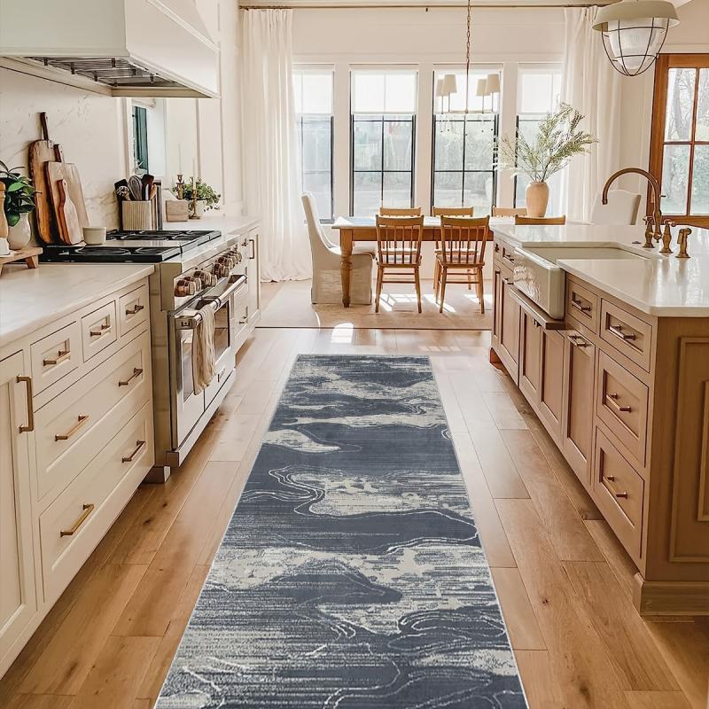 Soft and Non Slip Runner Rug for Laundry Room Hallway Kitchen