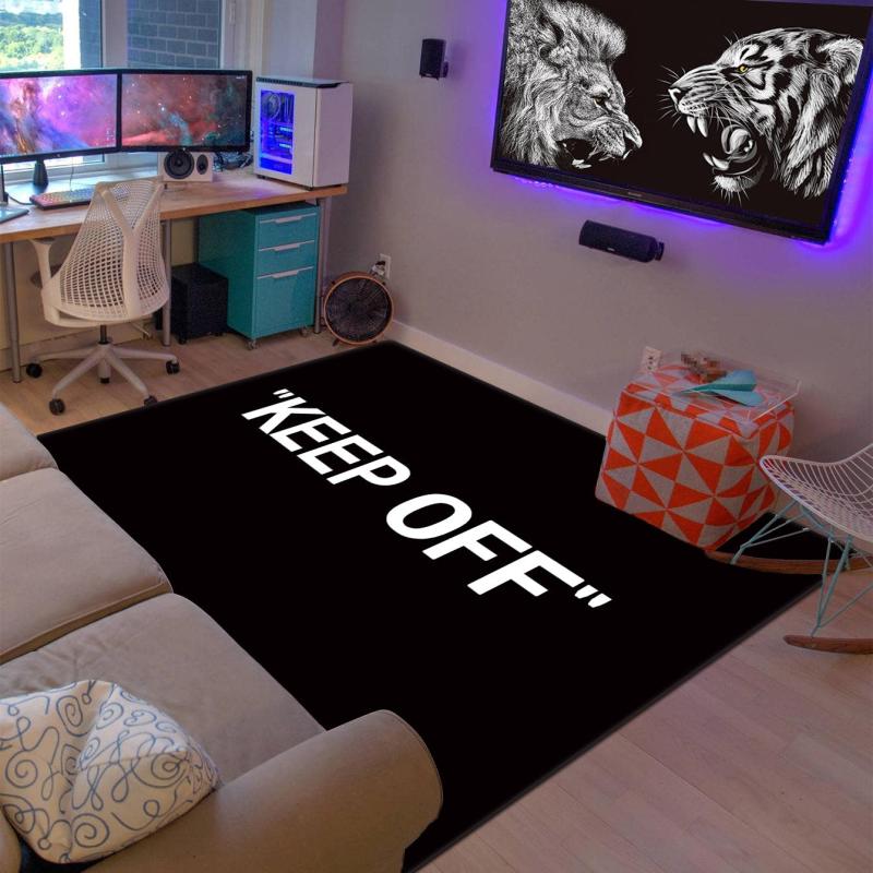 Modern Anti-skid Soft Area Rug for Living Room, Bedroom, Kitchen