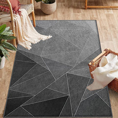 Modern Nordic Area Rug Soft Faux Sheepskin Floor Mat Living Room Bedroom Bedside