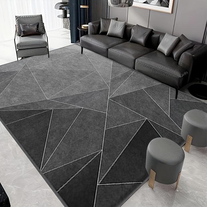 Modern Nordic Area Rug Soft Faux Sheepskin Floor Mat Living Room Bedroom Bedside