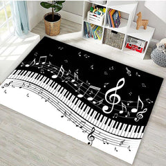 Piano Keyboard Note Anti-fatigue Kitchen Mat