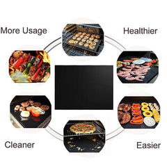 Non Stick Grill Mat BBQ Grill Pads & Floor Mats Kitchen Cooking Tools