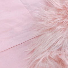 Soft Pink Heart Pillowcase for Living Room Sofa & Bedroom