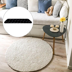 10pcs Non Slip Rug Grippers for Hardwood Floors and Area Rugs Washable Removable
