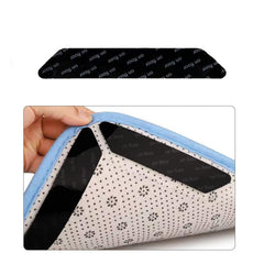 10pcs Non Slip Rug Grippers for Hardwood Floors and Area Rugs Washable Removable