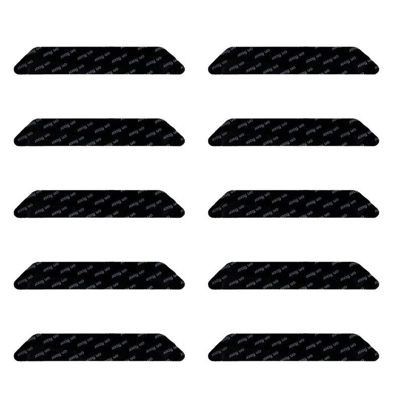 10pcs Non Slip Rug Grippers for Hardwood Floors and Area Rugs Washable Removable
