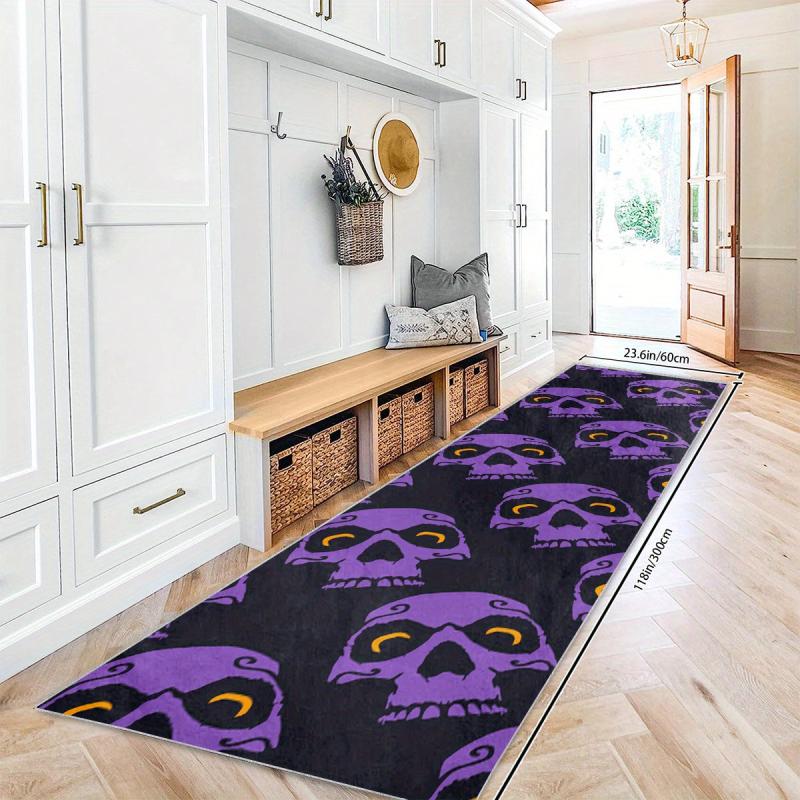 Soft 2'X10' Runner Rug Non Slip Machine Washable Stair Carpet Runner