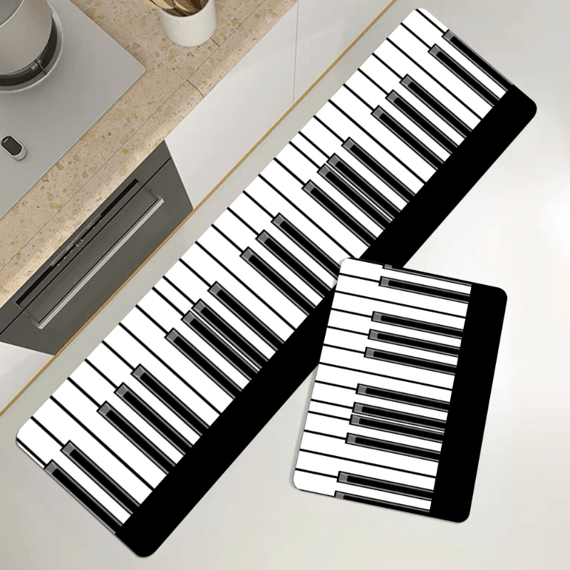 Waterproof Non Slip Kitchen Floor Mat Washable Indoor Rug Protects Floors
