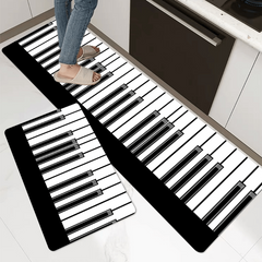 Waterproof Non Slip Kitchen Floor Mat Washable Indoor Rug Protects Floors