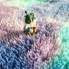 Soft Silk Wool Carpet for Living Room Bedroom Sofa Tea Table Bedside Plush Floor