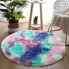 Soft Silk Wool Carpet for Living Room Bedroom Sofa Tea Table Bedside Plush Floor