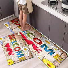 Anti Fatigue Kitchen Rug Non Slip Absorbent Machine Washable