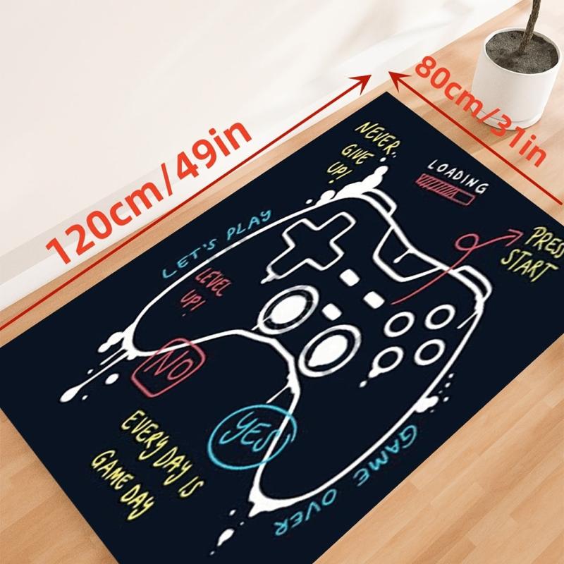 Stylish Non Slip Decor Rug for Video Gamers