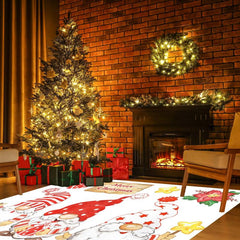 Christmas Party Rug Living Room Area Rug