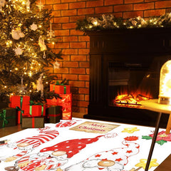 Christmas Party Rug Living Room Area Rug