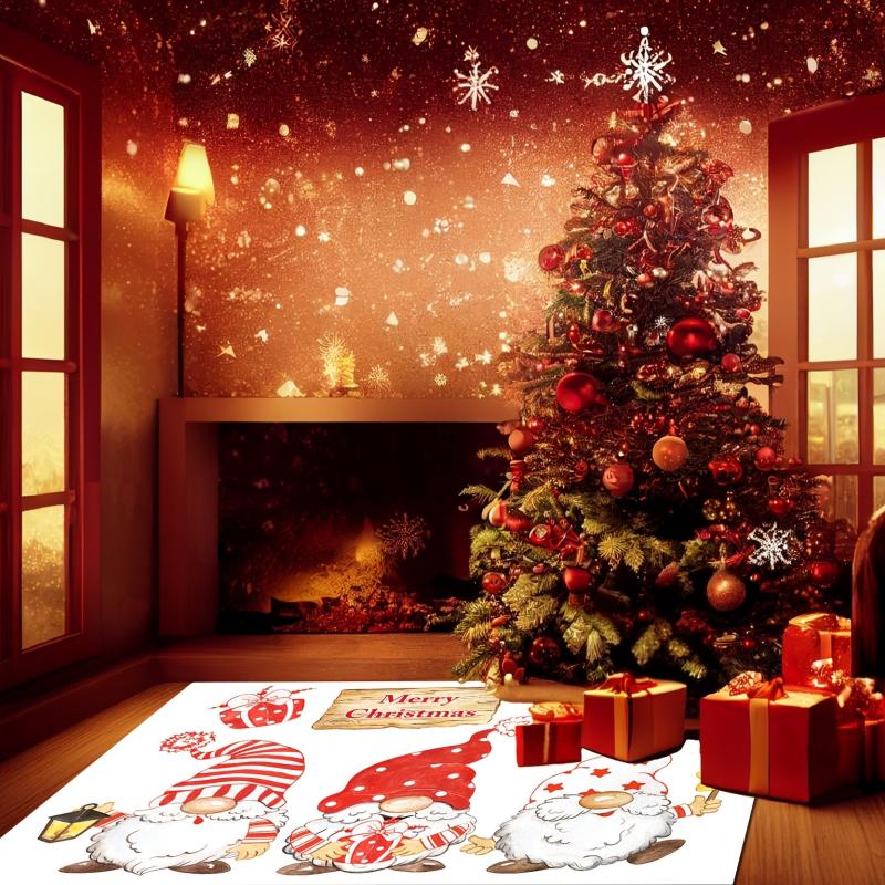 Christmas Party Rug Living Room Area Rug
