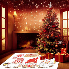 Christmas Party Rug Living Room Area Rug