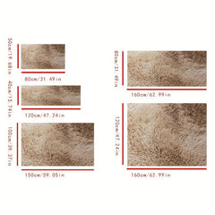 Shaggy Rug Fluffy Floor Mat Plush Area Rug Soft Area Rug Mat Comfortable