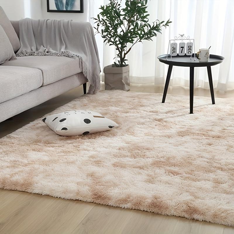 Shaggy Rug Fluffy Floor Mat Plush Area Rug Soft Area Rug Mat Comfortable