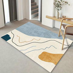Soft Shag Area Rug Morandi Fluffy Shaggy Carpet for Bedroom Non Slip