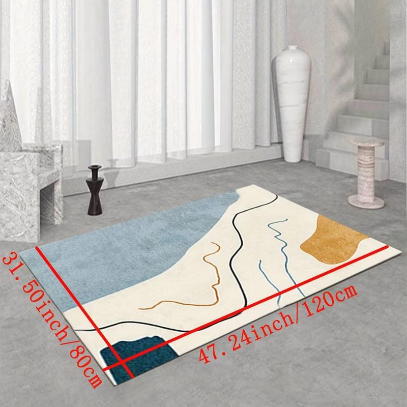 Soft Shag Area Rug Morandi Fluffy Shaggy Carpet for Bedroom Non Slip