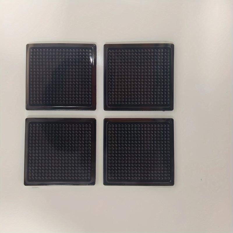 4pcs Carpet Stickers Reusable Washable Non-Slip Double-Sided Adhesive