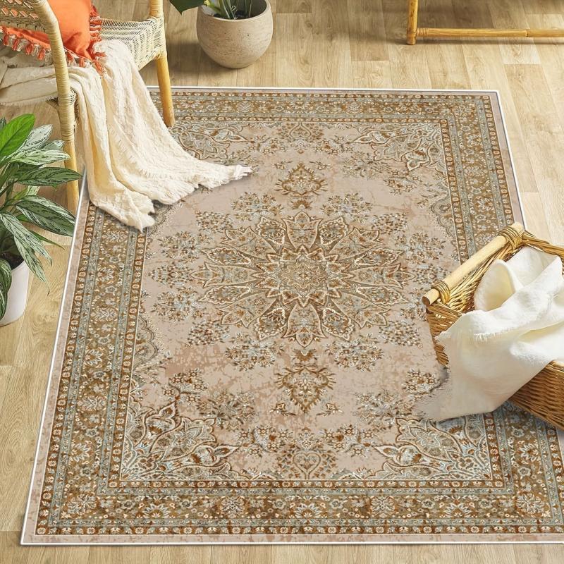 Vintage Boho Area Rugs 2X6ft Carpet Tribal Floral Rugs
