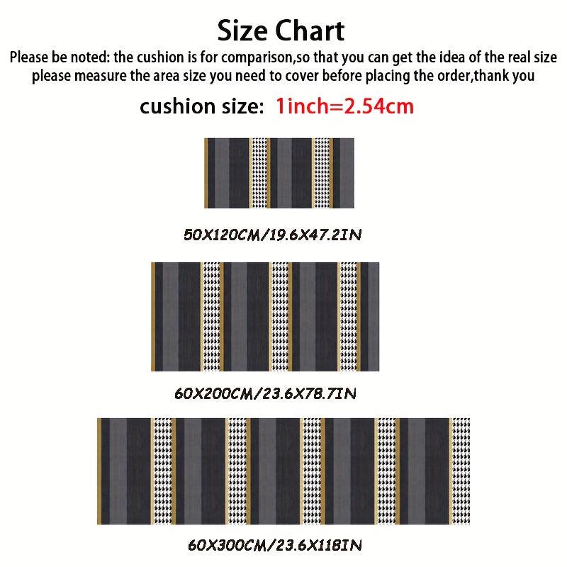 Stylish Geometric Rug Extra Long European Style Minimalist Hallway Rug